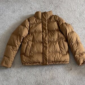 lululemon Athletica Brown Tan Wunder Puff Jacket size 8